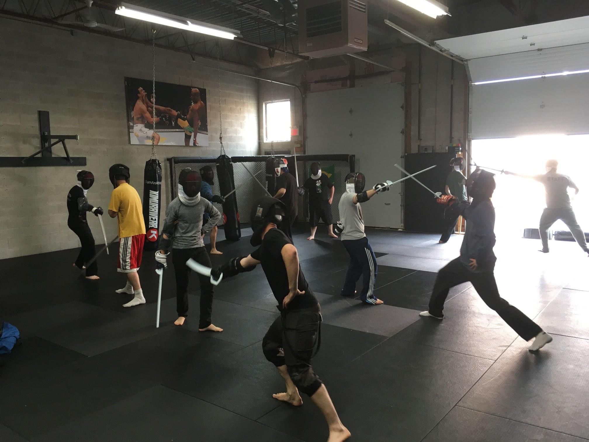 Historical rapier stance